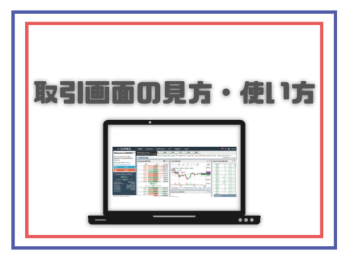 BitMEX_使い方_取引画面